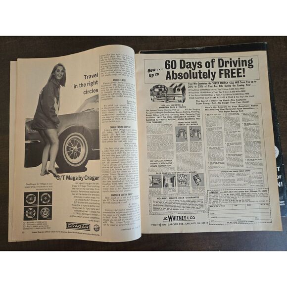 POPULAR HOT RODDING Magazines Lot of 2 Aug 1968 & June 1975 - Picture 9 of 10